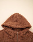 Bethany Up Hooded Sherpa Jacket