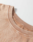 Plus Size SAVE BY GRACE Embroidered Mineral Wash Sweatshirt