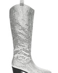 Blazing Boots - Blue or Silver -  Cowgirl Sparkle Holiday Western