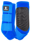 Classic Equine Classicfit Neoprene Horse Front Leg Boots Pair Purple