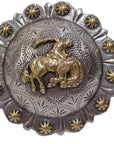AJ Tack Bucking Bronc Rider Berry Concho