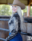 COBRA SPARKLE PERFORMANCE RODEO SHIRT