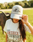 Cowboy Roper Trucker Hat