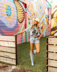 Cowgirl Calf Roper Graphic Tee