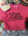 Cowgirl Rider Graphic Sweatshirt