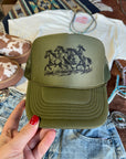 Cowgirl Rider Trucker Hat