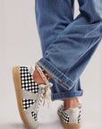 Avery Up Flat Leatherette Shoes