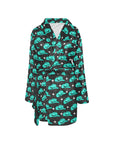 Turquoise Cowgirl Hat Women's Western Bath Robe