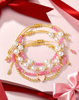 Chelsea String 4pcs Bracelet Set