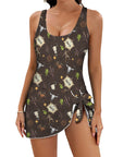 Baha Ranch Get Western Skirted Swimsuit