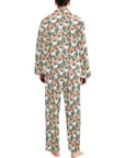 Cool Santa Christmas Men's Western Pajama Set
