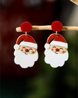 Violeta Father Christmas Dangle Earrings