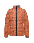 Rust Cattle Brands Women's Puffy Bomber Jacket