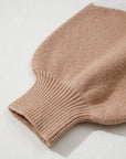 Eliana Block Knit Baggy Sweater