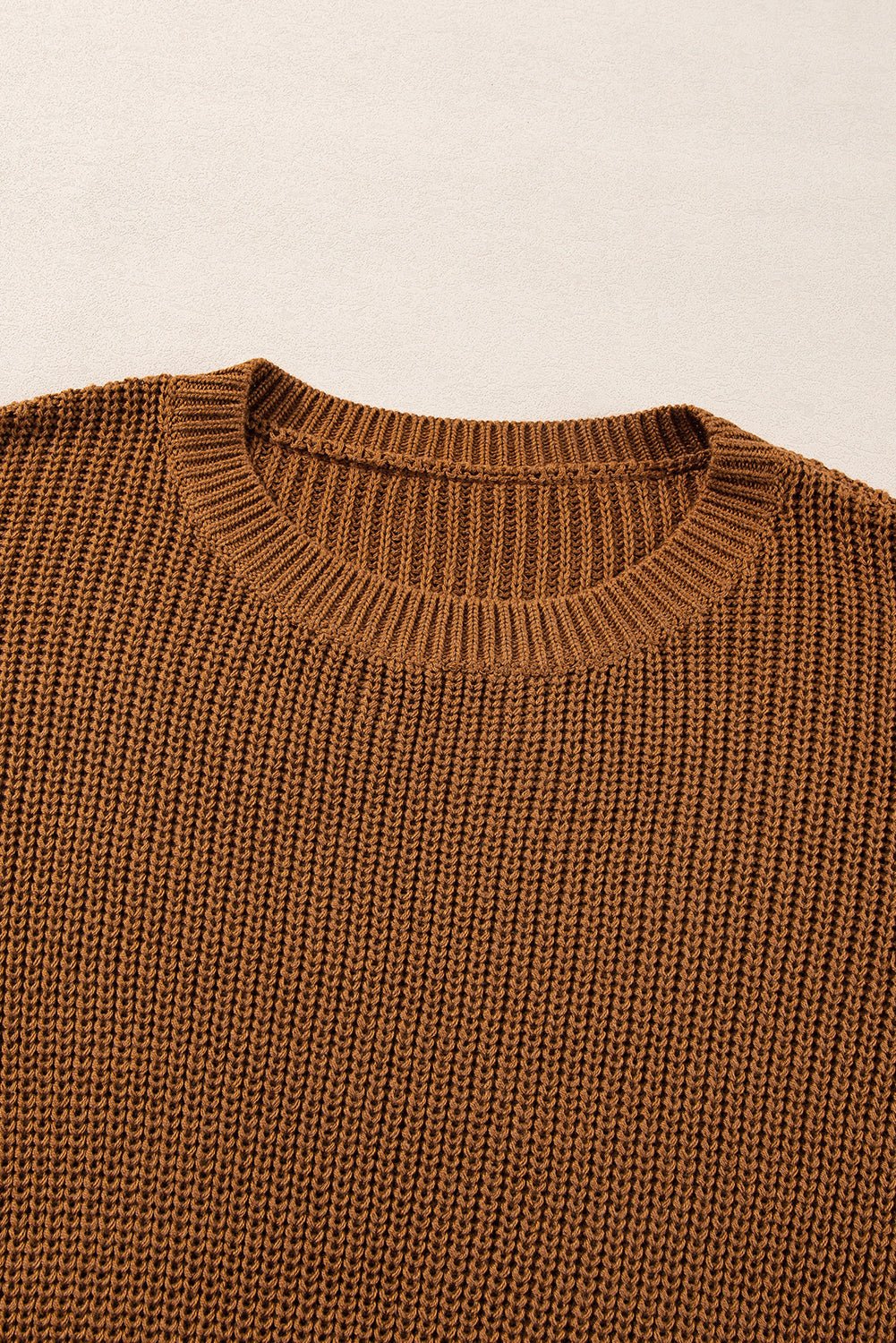 Evelyn Beaded Drop Shoulder Sweater