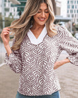 Phoebe Collar Puff Sleeve Top