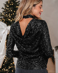 Mira Back Bell Sleeve Top