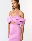 Lavender Scuba Mini Dress
