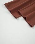 Amaris Elastic Waist Solid Pants