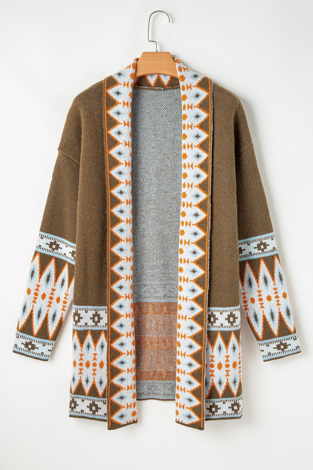 Evelyn Open Front Knitted Cardigan