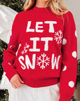 Tiffany Christmas Holiday Loose Sweater