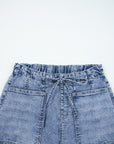 Bella Paperbag Waist Barrel Jeans