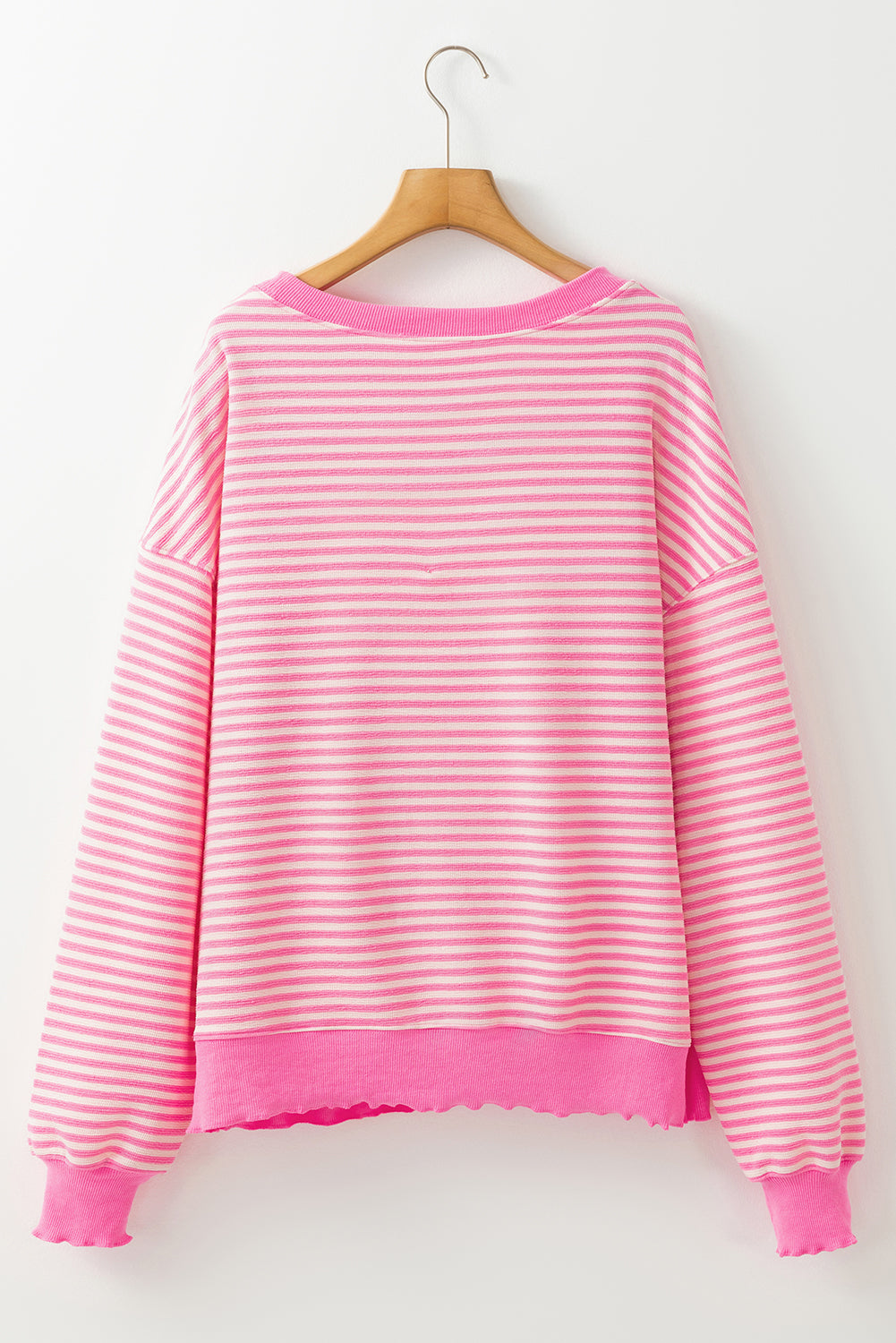 Eliana Loose Drop Shoulder Long Sleeve Top