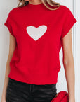 Genevieve Cropped Short Sleeve Sweater
