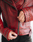 Cossette Jacket - Smoldering Ruby