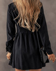 Leia Long Sleeve Shirt Mini Dress