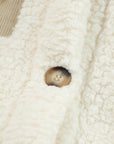 Olivia Single Breasted Teddy Coat