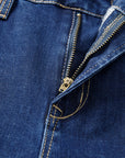 Samantha Western Stitch Patched Pocket Bootcut Jeans