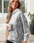 Maya Print Oversized Sporty Hoodie
