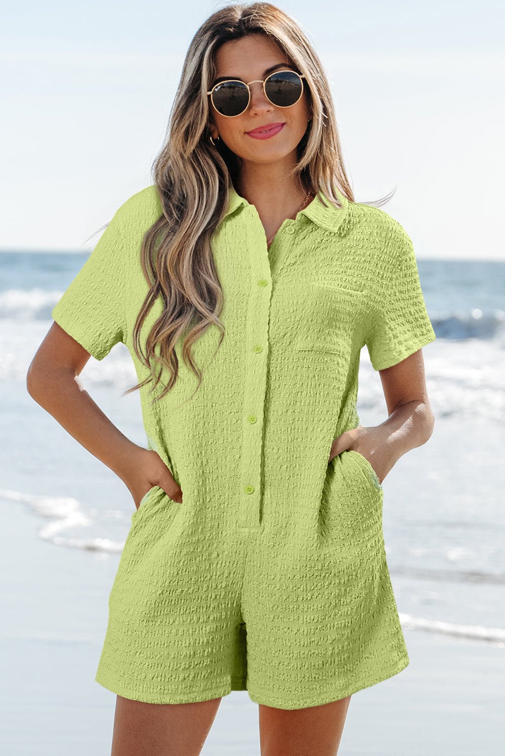 Talia Short Sleeve Patched Shirt