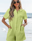 Talia Short Sleeve Patched Shirt