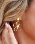 Kendall Pearl Decor Stud Earrings