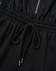 Azariah Drawstring Elastic Waistband Jumpsuit