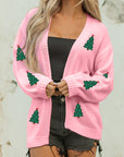 Selena Drop Shoulder Midi Cardigan