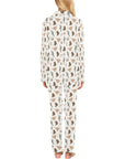 Howdy Highland Cow Christmas Women's Western Pajama Set