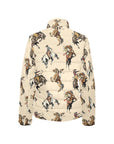 Vintage Cowgirl Women's Puffy Bomber Jacket