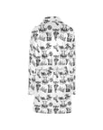 Baha Ranch Cowboy Print Women's Western Bath Robe