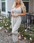 Greta Sleeveless Wide Leg Jumpsuit