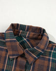 Elizabeth Plaid Print Chest Shirt