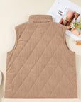 Elizabeth Cord Snap Vest Plus Jacket