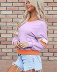 Mazie V Neck Sweatshirt