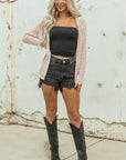 Harmoni Knit Open Front Cardigan