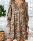 Evelynn Tiered Loose Mini Dress
