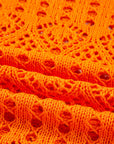 Emerson Crochet Scallop Edge Sweater