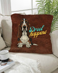 Baha Ranch Basset Hound Drool Happens Pillow Case Made In America