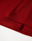 Solid Extended Cuff Long Sleeve Top